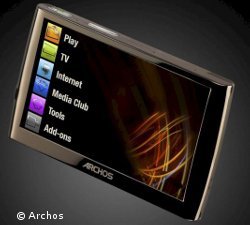 Multimedia-Player auf Android-Basis: Das Archos Internet Media Tablet